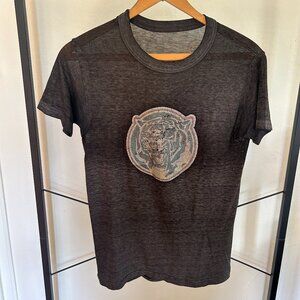 Vintage Leopard Decal Baby T